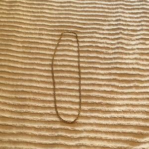 Gold necklace